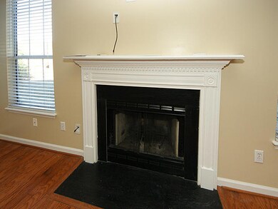 Fireplace in family room