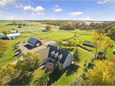 Beautifully renovated two-story farm house is nest
