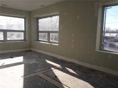 Upstairs room ready for finishing touches.
