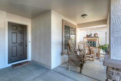 Large covered Patio Area
