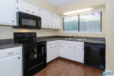 Lots of counter space and cabinet space