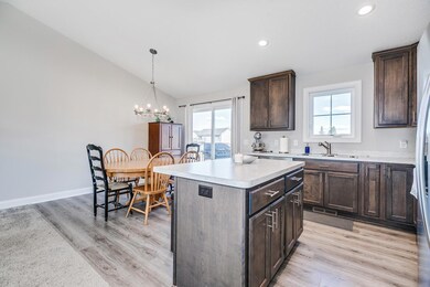 Abundant counter and cabinet space!