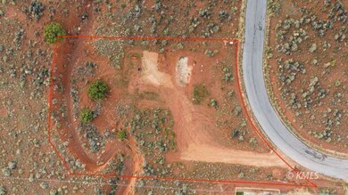 Aerial view of the lot