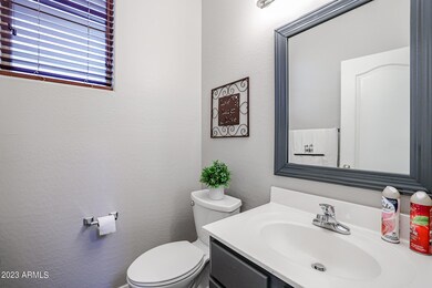 Half bathrooms downstairs