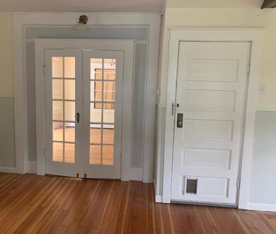 French Doors into Dining Room