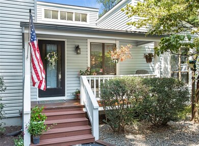 Nice front porch is a great place to enjoy morning