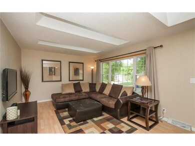 Large open living room