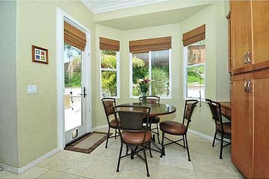 Kitchen table nook area