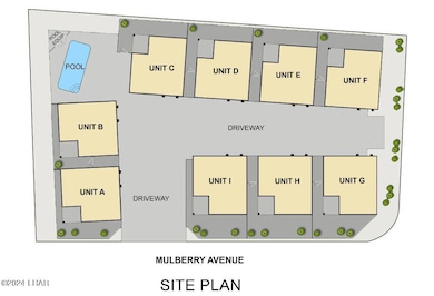 Site Plan Lago Villas Gray