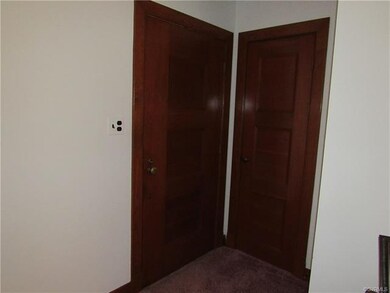 Foyer area with coat closet