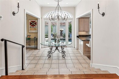 Pretty Breakfast Room with French Patio Doors over