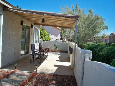 walled patio