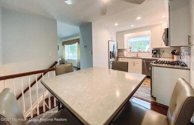 Kitchen granite table