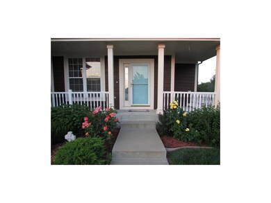 Front entry / Open front porch.