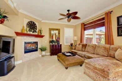 Family room is spacious!