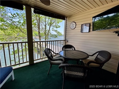 Watch the game while enjoying lake views