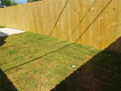 Back Yard fully Fenced