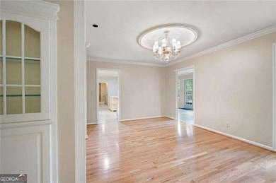 The dining room is ready to entertain your guest.