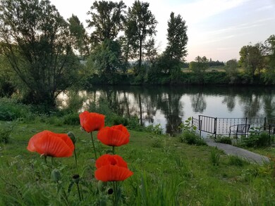 river in summer