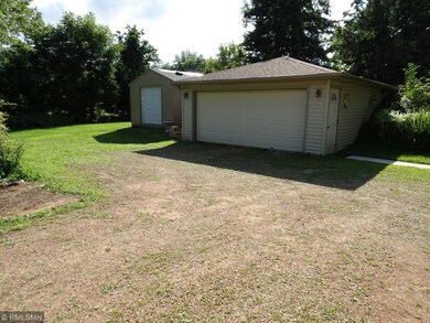 2 Car Detached garage & storage shed