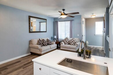 Kitchen to family room