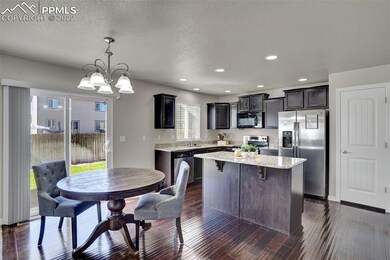 Beautiful open kitchen with granite countertops!