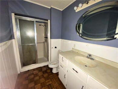 Master bath with stand-up shower.