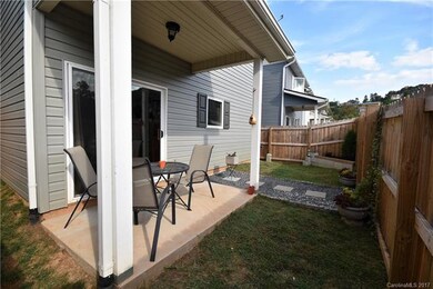Back Porch and Fenced Area