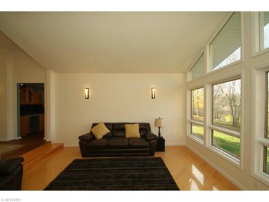 Living room with hardwood floors.