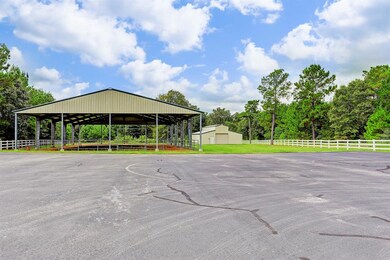 Equestrian Center featuring a covered structure
