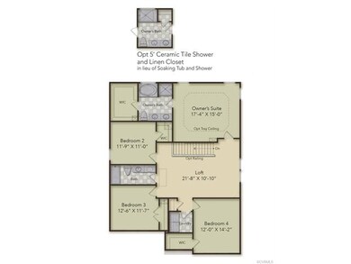 Second Floor Layout