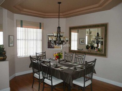Dining Room. Wood Floors in the Open Dining Room w