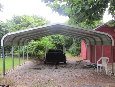 Portable Carport Stays w/Property