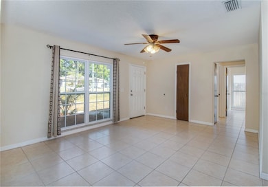 Main House- Front Entrance, Living Room and Hallwa