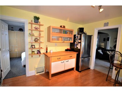beautiful ikea cabinets and wood floors.  Stainles