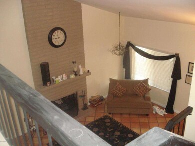 View of living room from upstairs