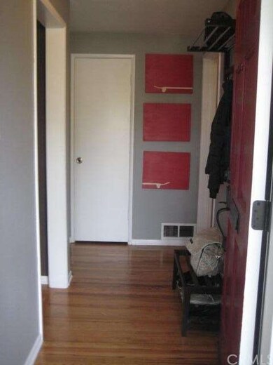 Entrance from the front door