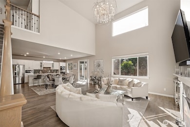 Tons of natural light & views of the forest