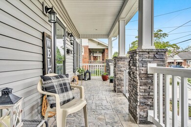 Spacious Front Porch