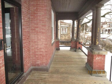Large front porch