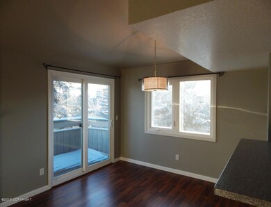Dining Area With Slider To Back Deck