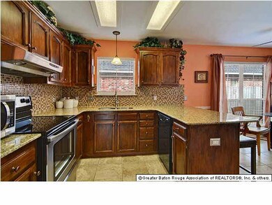 Lots of cabinets and counter space