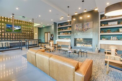 Lobby with recessed lighting
