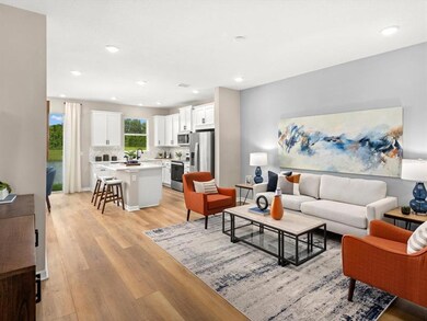 *Photo of Model Home - Great Room*