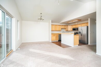 living, dining, kitchen