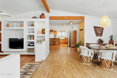 Living/Dining Area leads to Kitchen