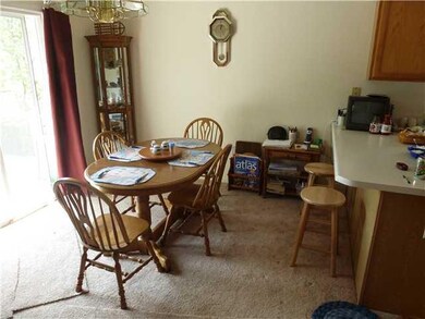 Dining Room. The dining room is open to the kitchen and the great room with lots of light from the patio door to the deck.