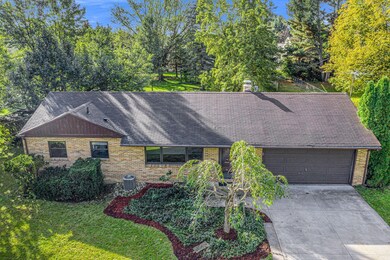 Front of house with Drone