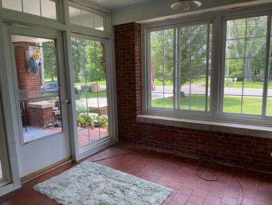 Large enclosed porch