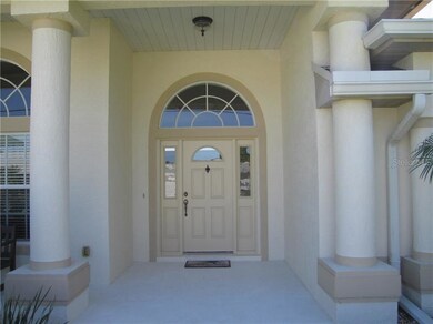 Covered front entrance